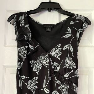 The Limited silk floral dress